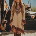 Vintage Boho Maxi Dress – Romantic, Elegant & Free-Spirited