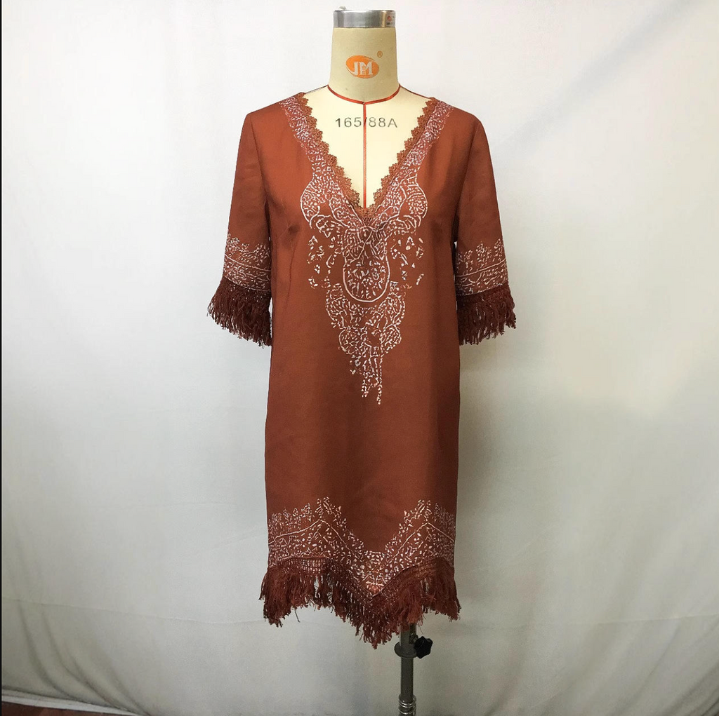 Vintage Boho Maxi Dress – Romantic, Elegant & Free-Spirited