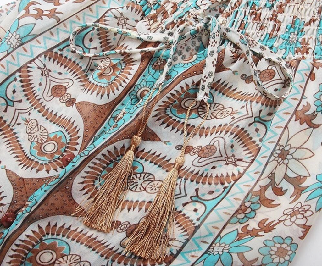 Boho Floral Beach Dress – Free-Spirited, Feminine & Effortlessly Chic
